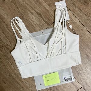 ($50) BuffBunny Monarch Bra - Bones - S